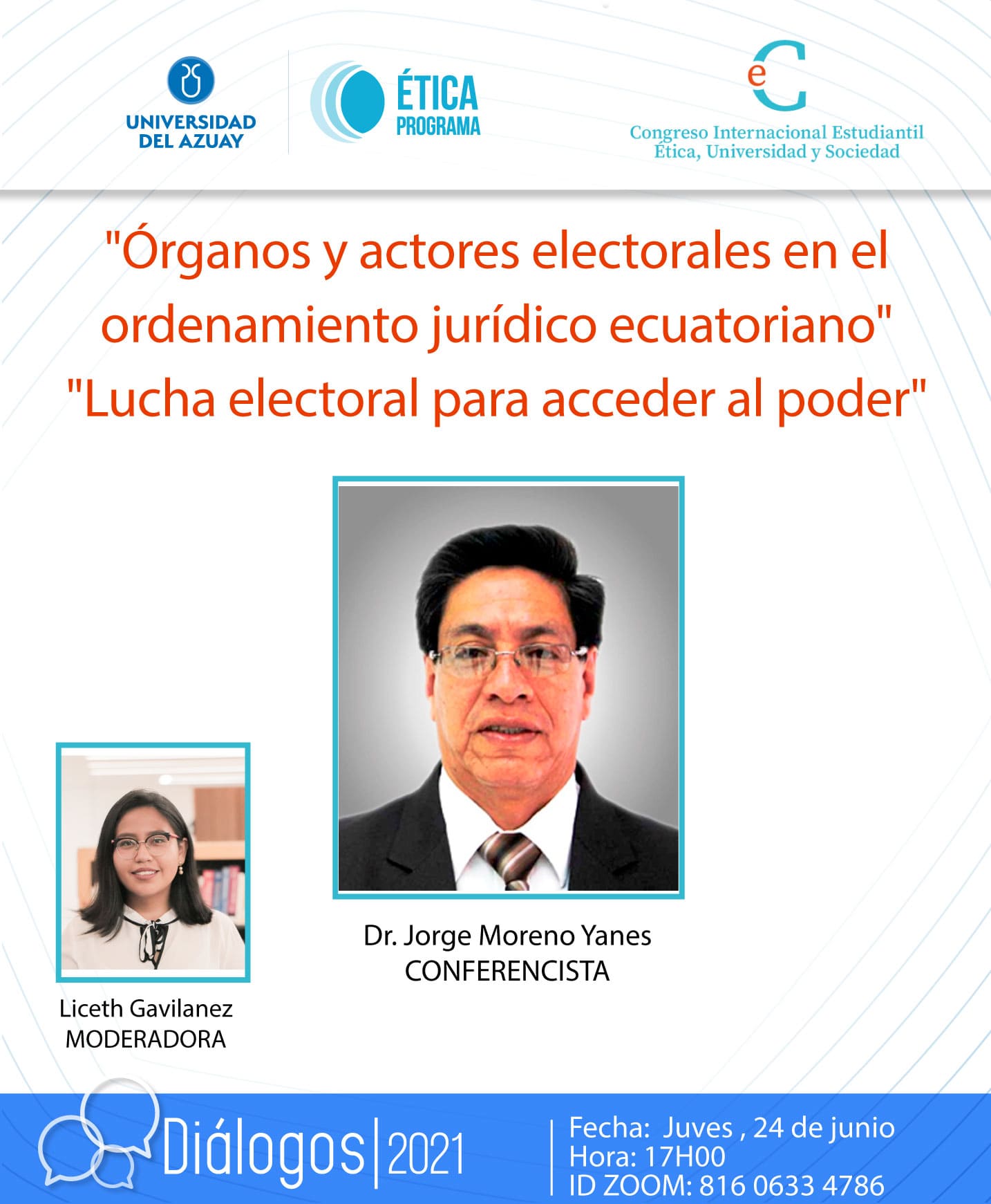 "Órganos y actores electorales en el ordenamiento jurídico ecuatoriano" "Lucha electoral para acceder al poder"